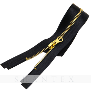 Eco-friendly Washable Metal Zipper with Open End And Close End 
