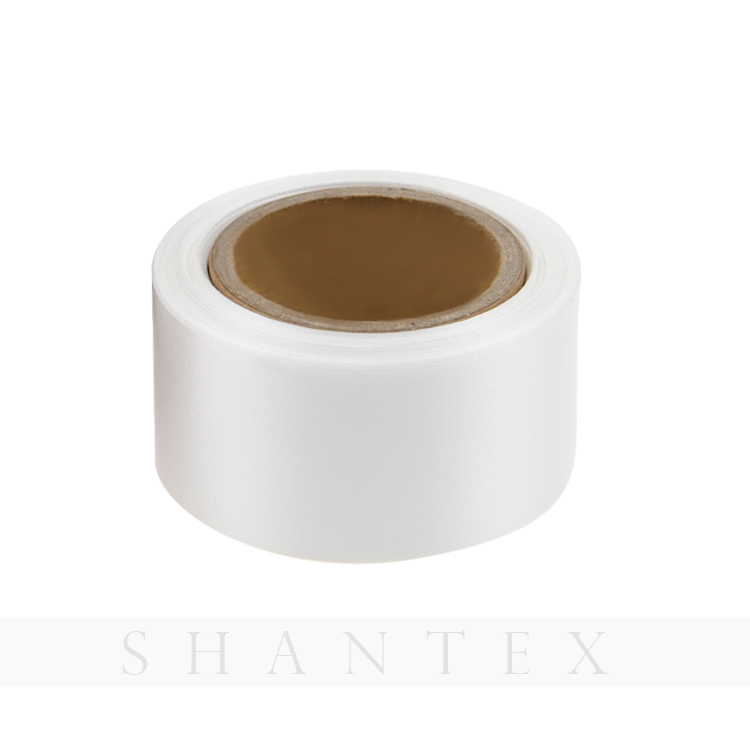 Decorative 100% Polyester Solid Color 10-1620mm Single/double Faced Satin Christmas Ribbon Tape