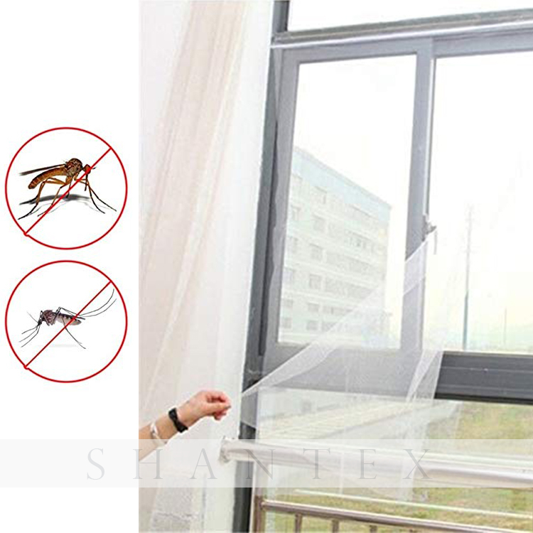 DIY Self-adhesive Mosquito Window Screen Netting Mesh Hook Loop Curtain