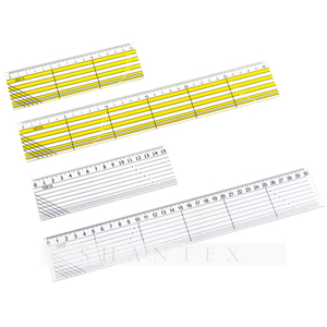 Acrylic 15cm 30cm Plastic Straight Quilting Ruler Tailoring Rulers Scale Parallel Ruler